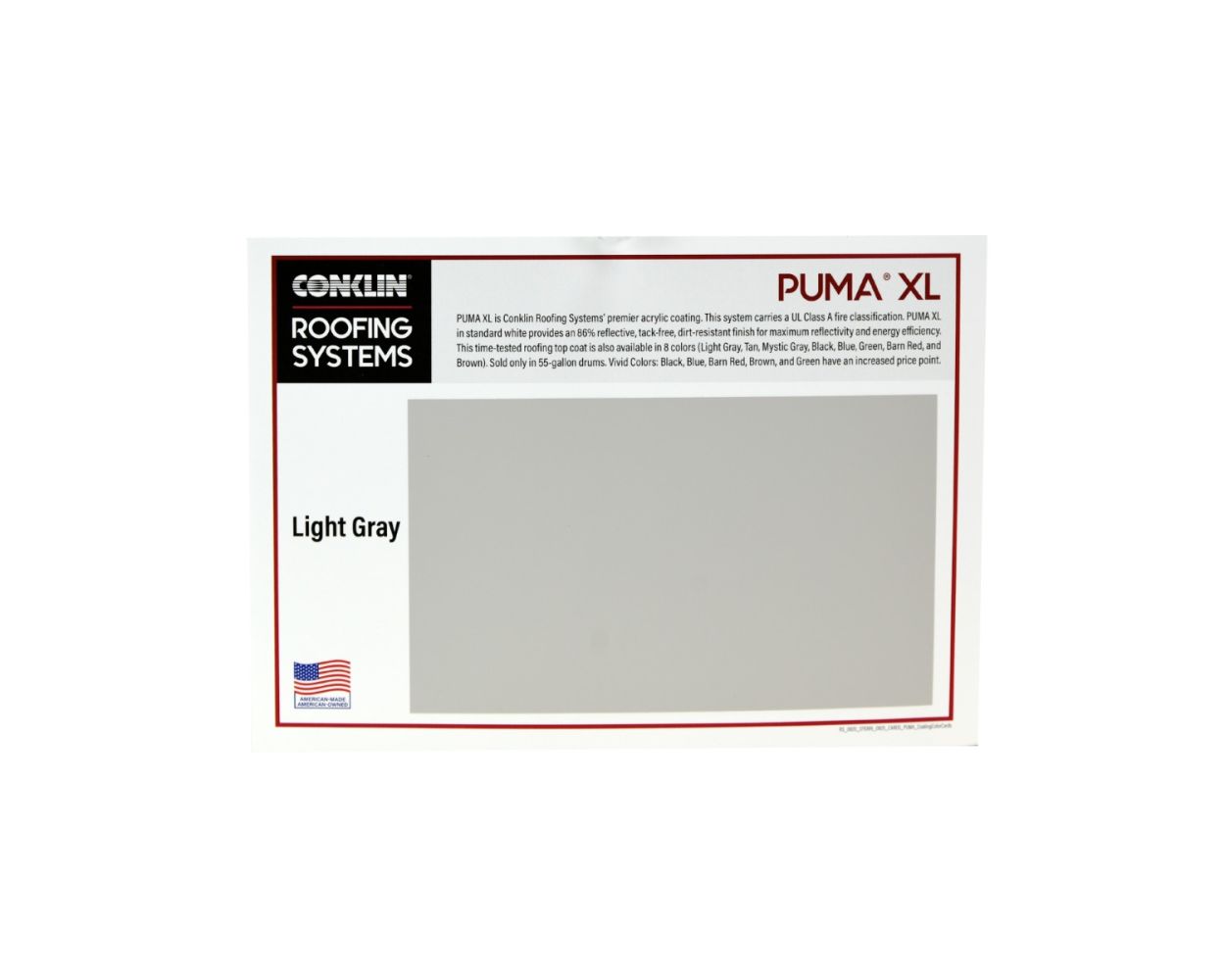 PUMA XL Top Coat Color Options